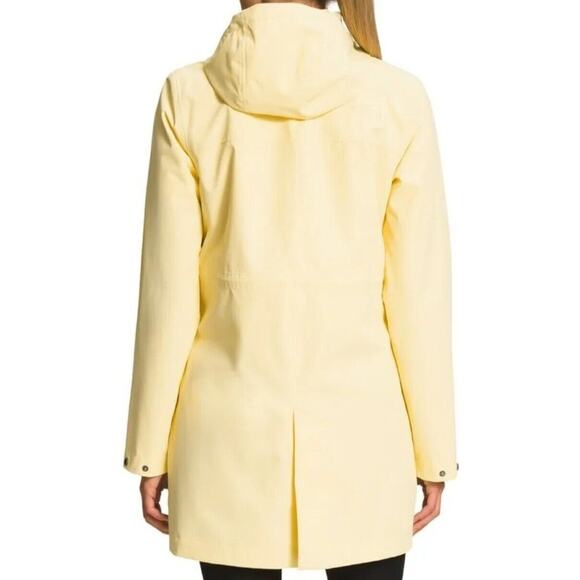 North Face Womens' Woodmont Parka Light Utility Jacket Pale Banana Yellow Small - Picture 4 of 13